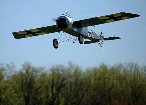 Fokker EIII, 1/6 th scale EZ build N107