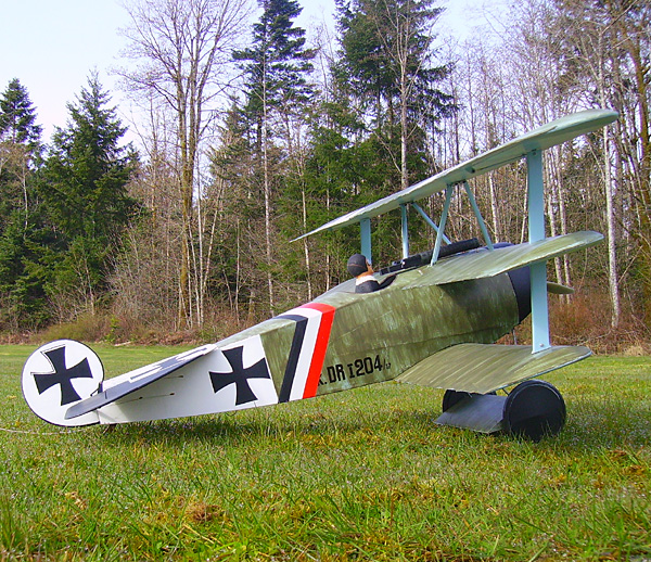 Fokker Dr1, 1/6 th scale N152