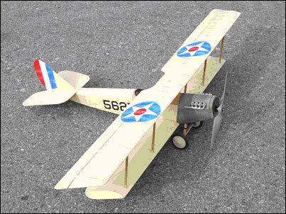 curtiss jenny rc airplane kit