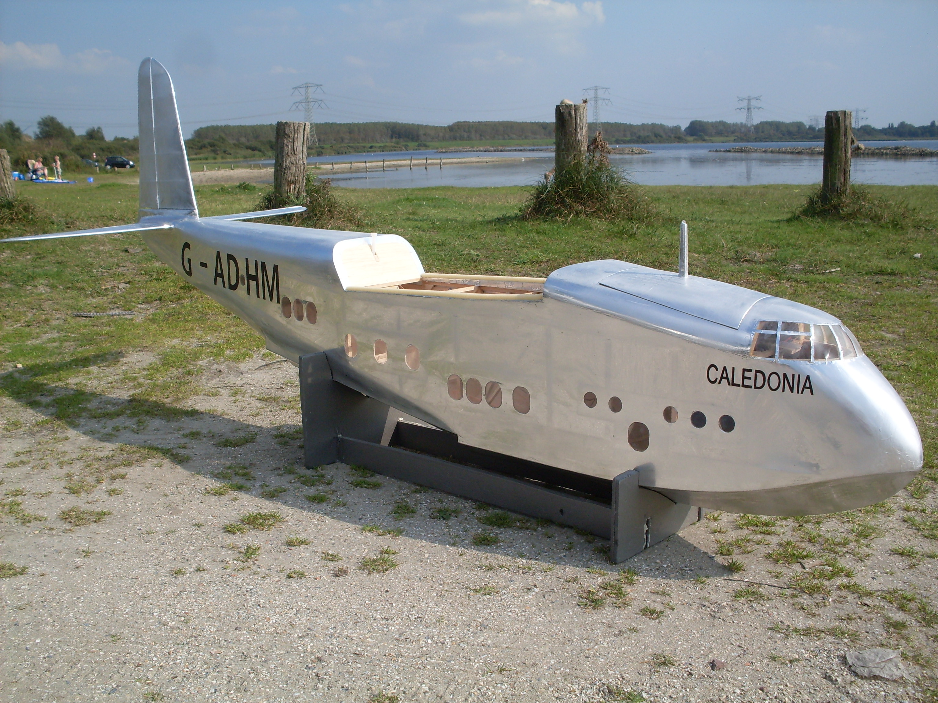 Shorts S23 C class wasserflugzeug 210cm