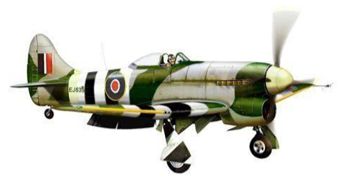 Hawker Tempest V 1/5.5 schaal