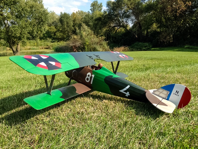 Nieuport 27 1/8th scale N193