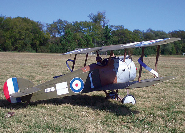 Sopwith Camel 1/9th scale N117