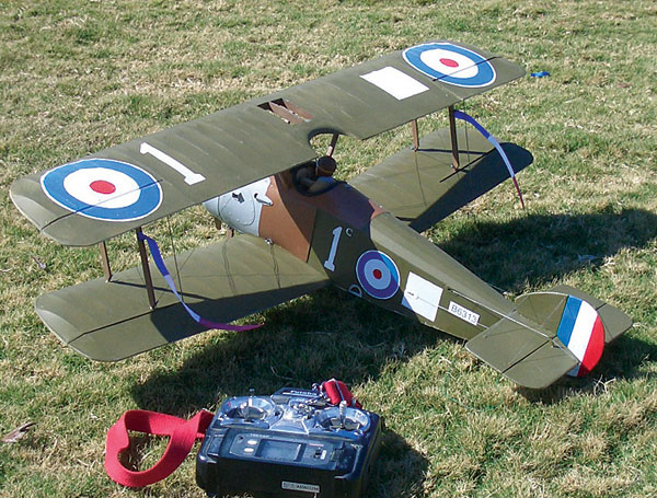 Sopwith Camel 1/9th scale N117