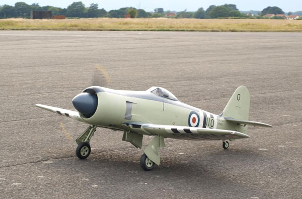 Hawker Sea Fury 1/4th scale