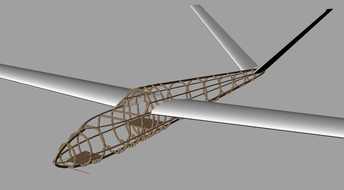 SHK 1:3 scale glider