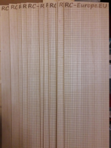 Baubrett balsa 100x25cm