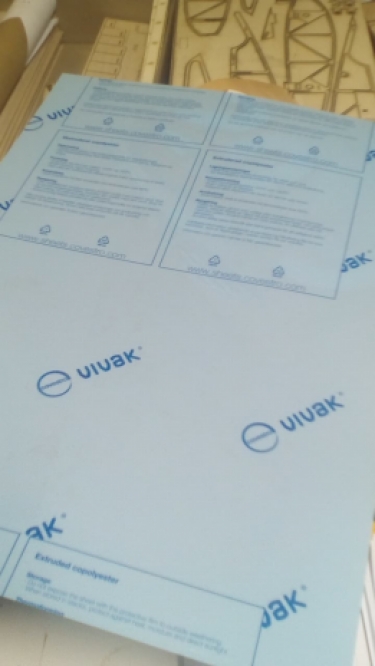 Vivak Pet-G Sheet 1,0mm 67,5 * 47,5