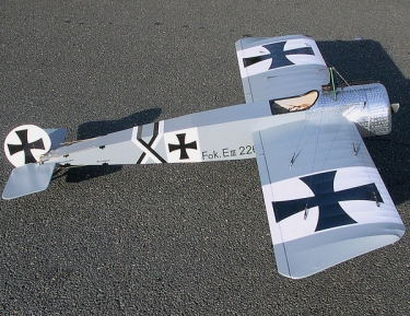 Fokker EIII, 1/6 schaal EZ build N107