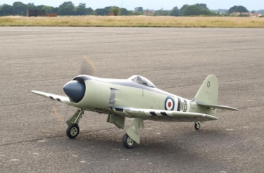 Hawker Sea Fury 1/4 schaal